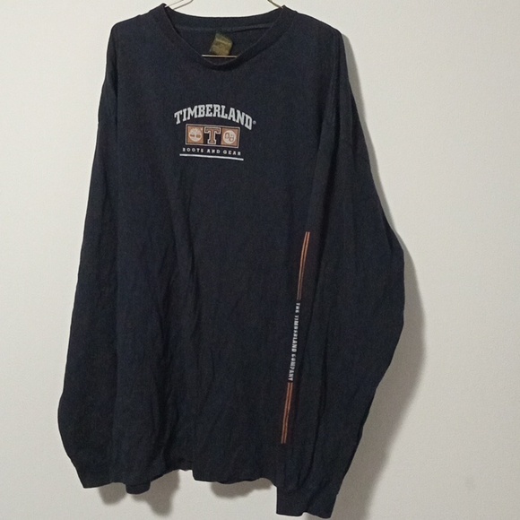 Mens Timberland 'Boots and Gear" Long Sleeve Shirt 2xl - Picture 4 of 7